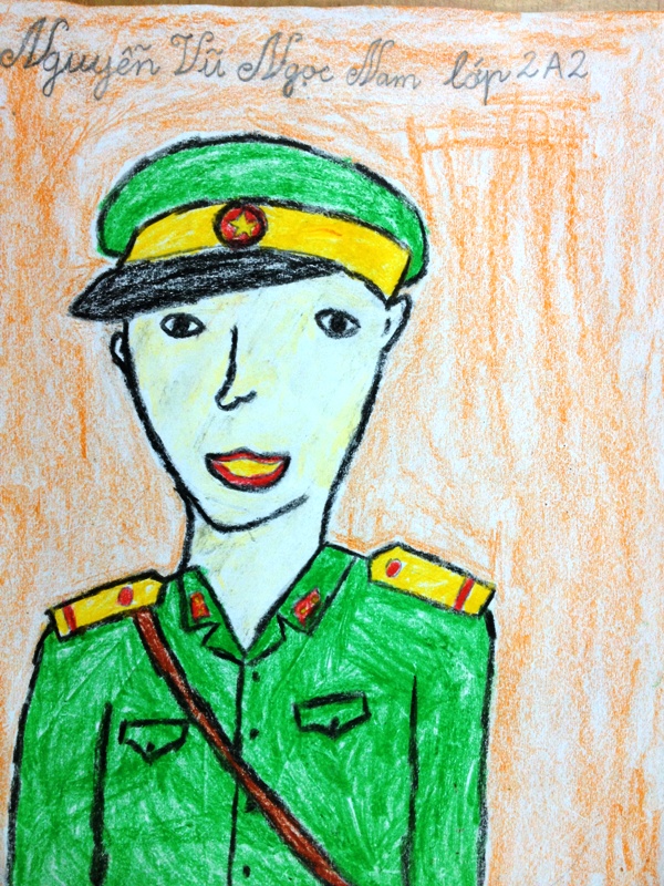 Kết quả cuộc thi vẽ tranh “Em yêu chú bộ đội” | Trường Tiểu Học Tô Hiến  Thành